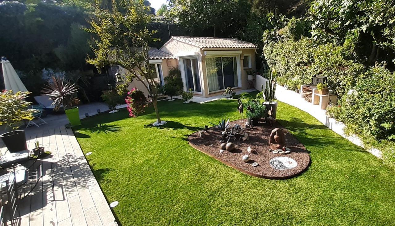 Dans Un Jardin Bb Et Jacuzzi Acomodação com café da manhã Mandelieu Exterior foto